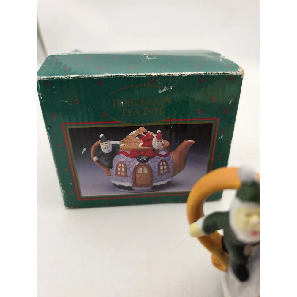 Vtg Tea Pot House 6